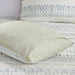 Fraser - 3 Piece Printed Microfiber Seersucker Quilt Set - Taupe - Simple Home Plus