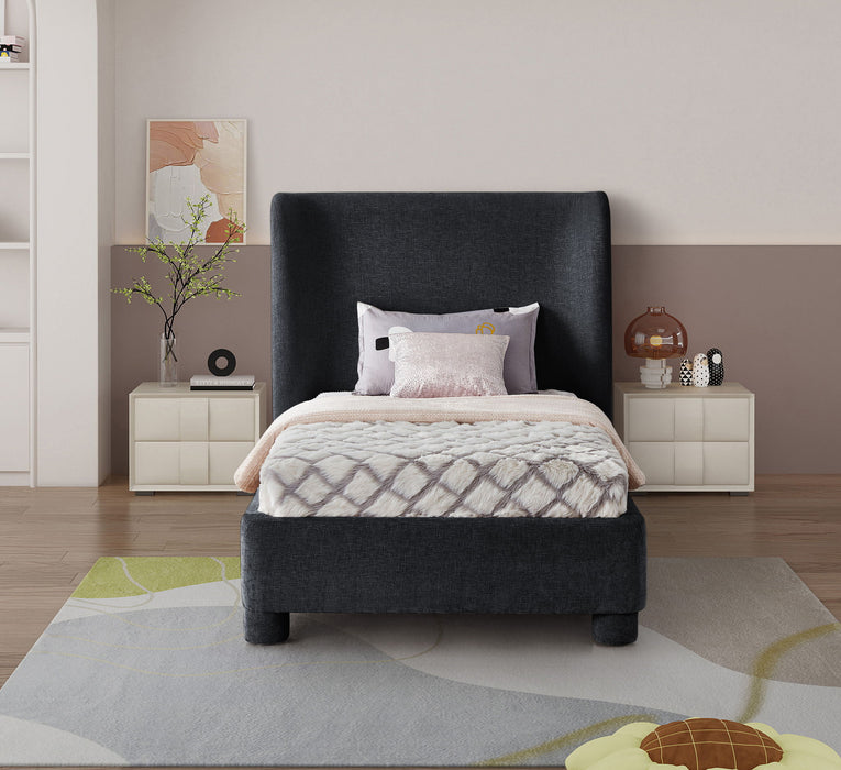 Penny - Chenille Fabric Bed - Simple Home Plus
