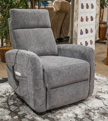 Arthington - Power Lift Recliner - Slate - Simple Home Plus