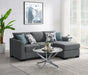 Storey - Upholstered Sleeper Sectional Chaise Sofa - Simple Home Plus