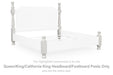 Rowlenstown - Queen/King/California King Headboard/Footboard Posts - Antique White - Simple Home Plus