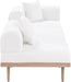 Laguna - 3 Piece Upholstered Outdoor Patio Modular Sofa With Backless Seat And 1 Arm - Simple Home Plus