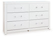Maeling - Six Drawer Dresser - Simple Home Plus