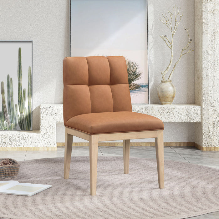 Adrian - Dining Side Chair (Set of 2) - Light Brown Legs - Simple Home Plus