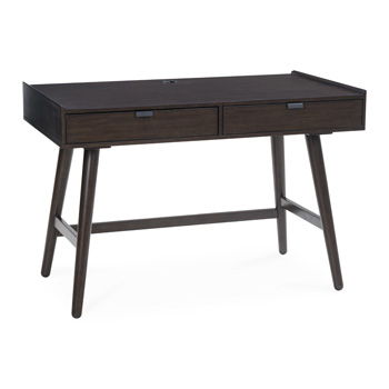 Dantenton - Home Office Desk - Merlot - Simple Home Plus
