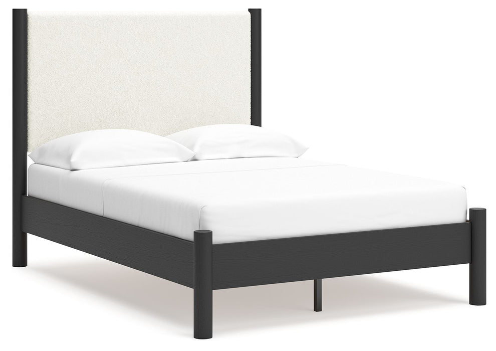 Cadmori - Upholstered Panel Bed - Simple Home Plus