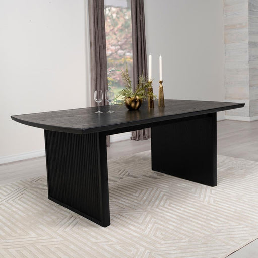 Brookmead - Extension Leaf Dining Table - Black - Simple Home Plus