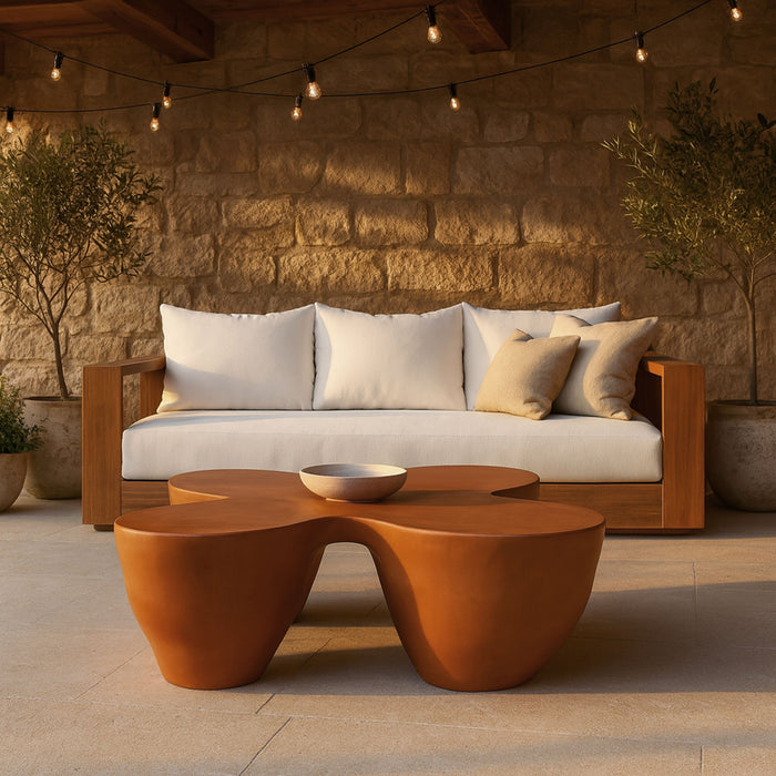 Fiore - Concrete Coffee Table - Simple Home Plus