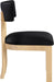 Lavrin - Vegan Leather Dining Side Chair (Set of 2) - Natural Base - Simple Home Plus