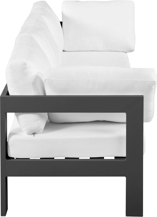 Nizuc - Outdoor Patio 3 Seat Modular Sofa With Gray Frame - Simple Home Plus