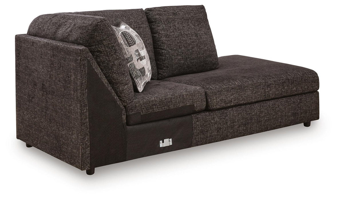 Lentiz - RAF Corner Chaise - Onyx - Simple Home Plus