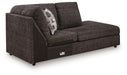 Lentiz - RAF Corner Chaise - Onyx - Simple Home Plus
