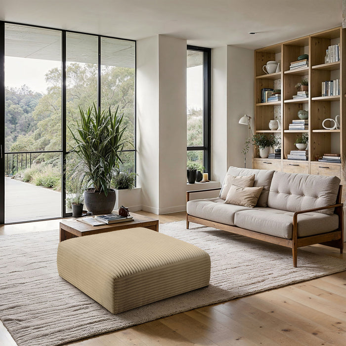 Shaggy - Ottoman - Simple Home Plus