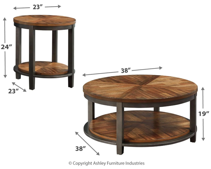 Roybeck - Occasional Table Set (Set of 3) - AS-IS