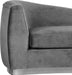 Julian - Chaise with Chrome Base - Simple Home Plus