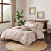 Ellipse - King Duvet Cover Set - Blush - Simple Home Plus