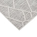 Ashley - 5' x 7' Terni Pebble Indoor Area Rug - Gray / Cream - Simple Home Plus
