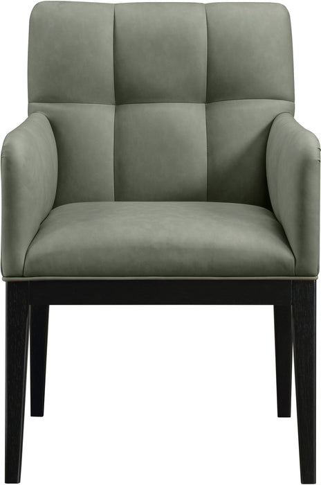 Adrian - Dining Arm Chair (Set of 2) - Black Legs - Simple Home Plus