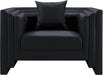 Everett - Vegan Leather Upholstered Chair - Simple Home Plus