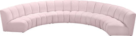 Infinity - 6 Piece Velvet Modular Sectional - Simple Home Plus