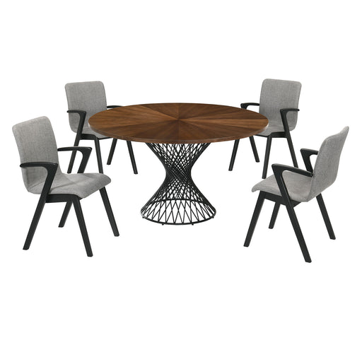 Cirque And Varde - Round Dining Set - Simple Home Plus