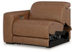 Magic Man - LAF Zero Wall Power Recliner - Caramel - Simple Home Plus