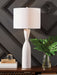 Davinford - White - Poly Table Lamp - Simple Home Plus