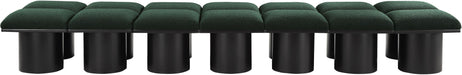 Pavilion - 14 Piece Modular Bench With Black Base - Simple Home Plus