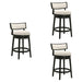 Noely - Modern Farmhouse Swivel Wood Counter Height Kitchen Bar Stool - Simple Home Plus