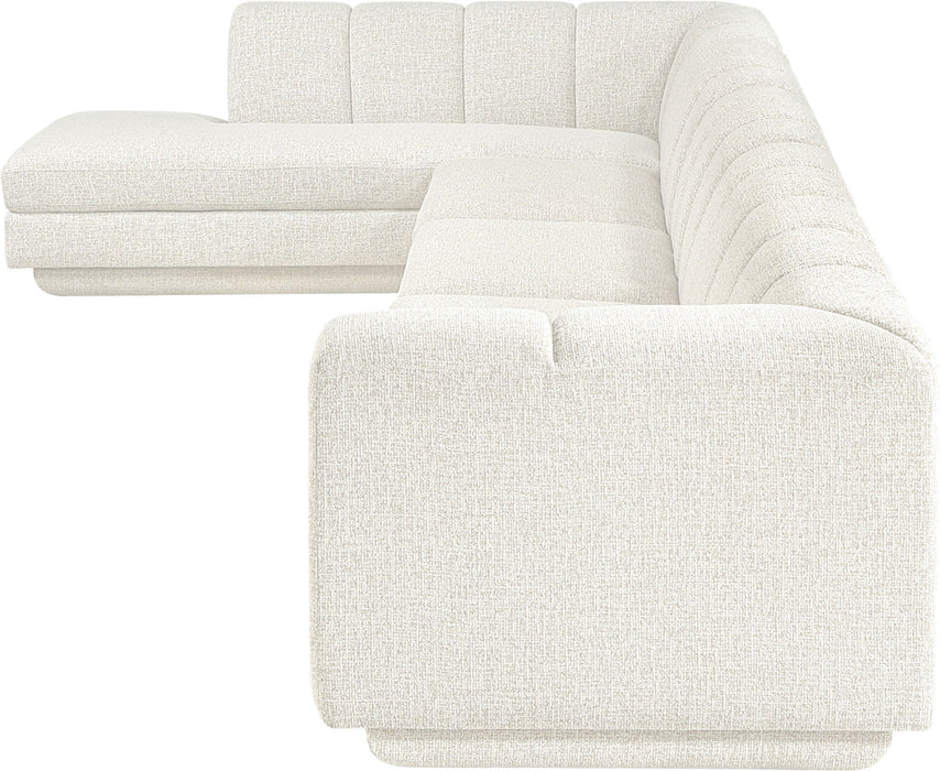Modari - Sectional - Cream - Simple Home Plus