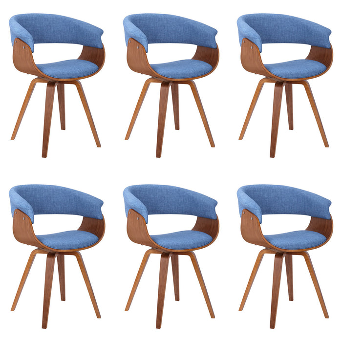 Summer - Modern Chair - Walnut Wood - Simple Home Plus