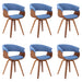 Summer - Modern Chair - Walnut Wood - Simple Home Plus