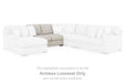 LaureLGrove - Armless Loveseat - Pebble - Simple Home Plus