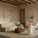 Modari - Sectional - Beige - Simple Home Plus