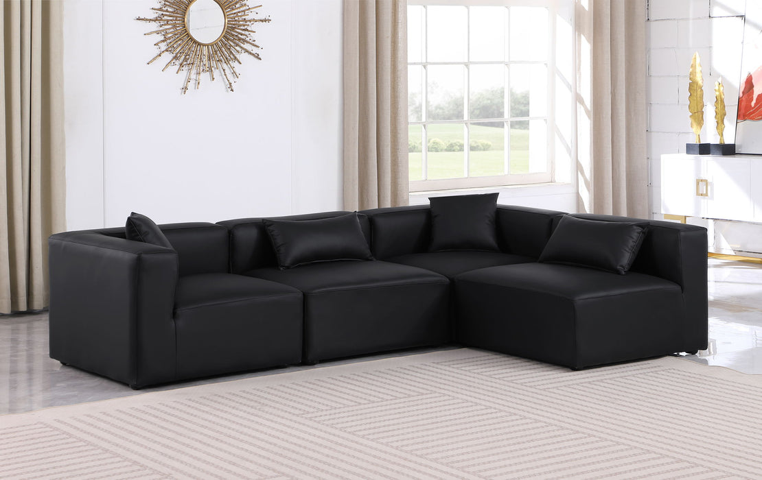 Cube - 4 Piece Modular Corner Sectional - Simple Home Plus