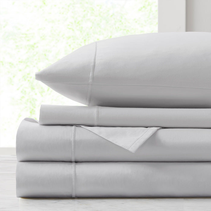 Luxury Egyptian - Queen Sheet Set - Grey - Simple Home Plus