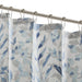 Sofia - Botanical Printed Shower Curtain - Blue - Simple Home Plus