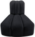 Arc - Velvet Reverse Corner Chair - Simple Home Plus