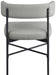 Rivage - Durable Dining Chair With Black Frame (Set of 2) - Simple Home Plus
