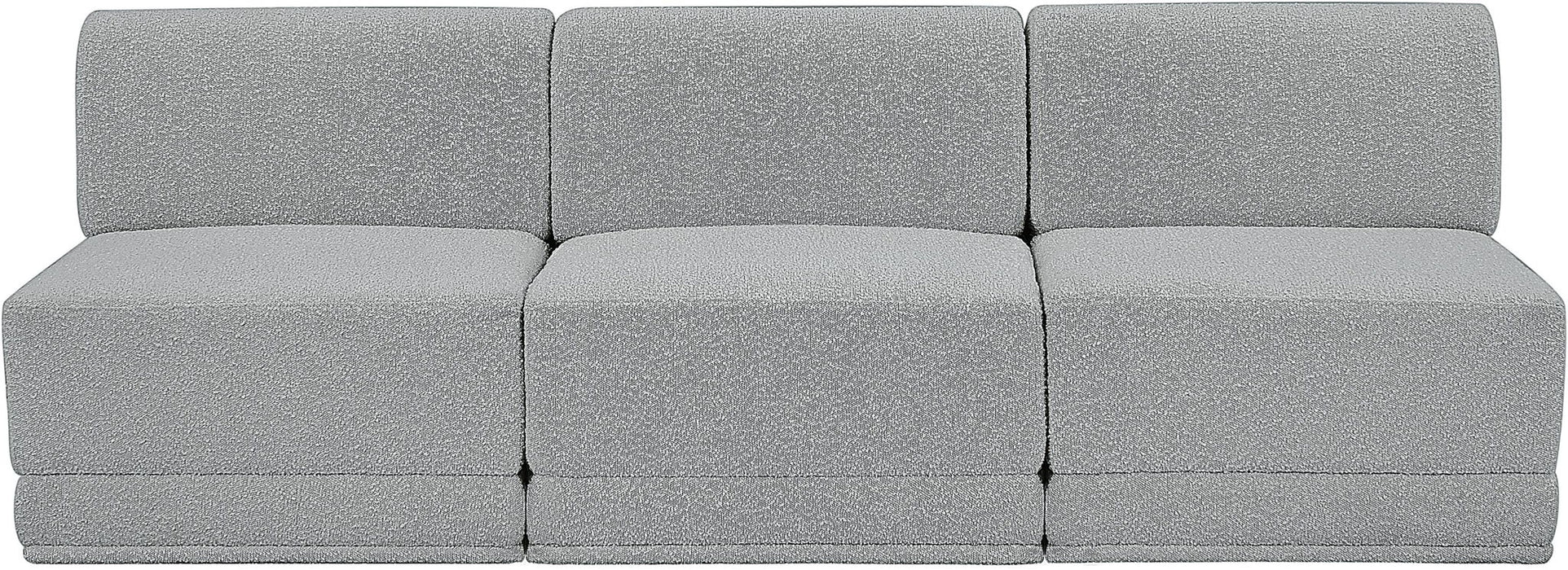 Ollie - 3 Seat Armless Modular Sofa - Simple Home Plus