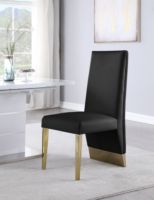Porsha - Dining Chair (Set of 2) - Gold Base - Simple Home Plus