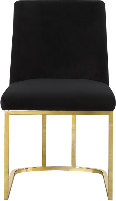 Heidi - Dining Chair with Gold Legs (Set of 2) - Simple Home Plus