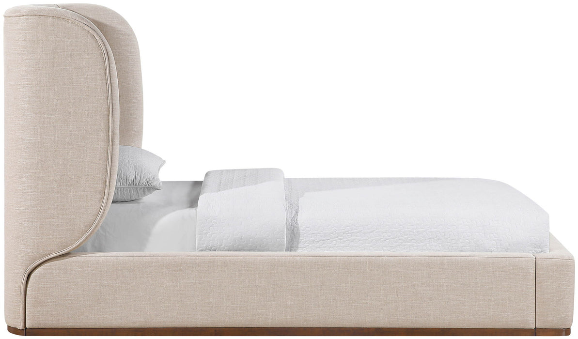Aurin - Upholstered Bed - Simple Home Plus