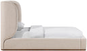 Aurin - Upholstered Bed - Simple Home Plus