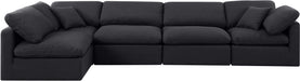 Indulge - Linen 5 Piece Modular Sectional - Simple Home Plus