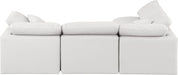 Indulge - Faux Leather 4 Piece Modular Sectional - Simple Home Plus