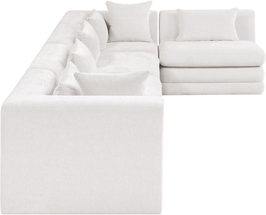 Stellar - 5 Piece Upholstered Modular Sectional - Simple Home Plus