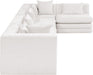 Stellar - 5 Piece Upholstered Modular Sectional - Simple Home Plus
