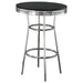 Retro - 3 Pieces Round 1950s Bistro Pub Bar Table Set - Simple Home Plus