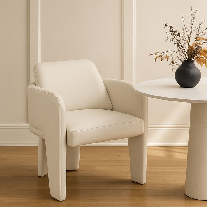 Vanda - Vegan Leather Upholstered Dining Chair - Simple Home Plus